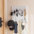 Pegboard Combination Kit - Pegboards and Accessories Modular Hanging for Wall Organizer, Crafts Organization, Ornaments Display, Nursery Storage, Peg Board