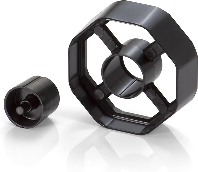 Officemate 2-in-1 Heavy Duty Tape Dispenser 1-Inch and 3-Inch Core, Black (96699)