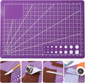 A5 Self Healing Cutting Mat Double Sided, 8.5in×6in Small Cutting Mat Craft Cutting Board Great for Scrapbooking, Quilting, Fabric, Sewing Crafts Projects