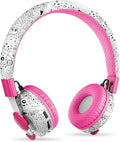 LilGadgets Kids Headphones for School - Ages 4+, Far Out Doodles On-Ear Untangled Pro - Bluetooth Kids Headphones & Wired with Microphone & SharePort Audio Sharing - Volume-Limited 93 dB