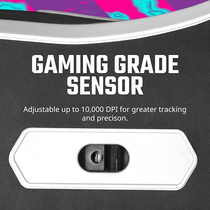 Cooler Master MM311 Wireless Gaming Mouse White, Adjustable 10,000 DPI, Palm|Claw Grip, 2.4GHz Wireless, PixArt Optical Sensor, PTFE Feet, RGB Lighting (MM-311-WWOW1)