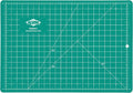 ALVIN GBM Self-Healing Cutting Mat 8.5 x 12 inch | Double-Sided Green/Black | 5-Layer Gridded Surface for Arts, Crafts and Sewing - Model GBM0812