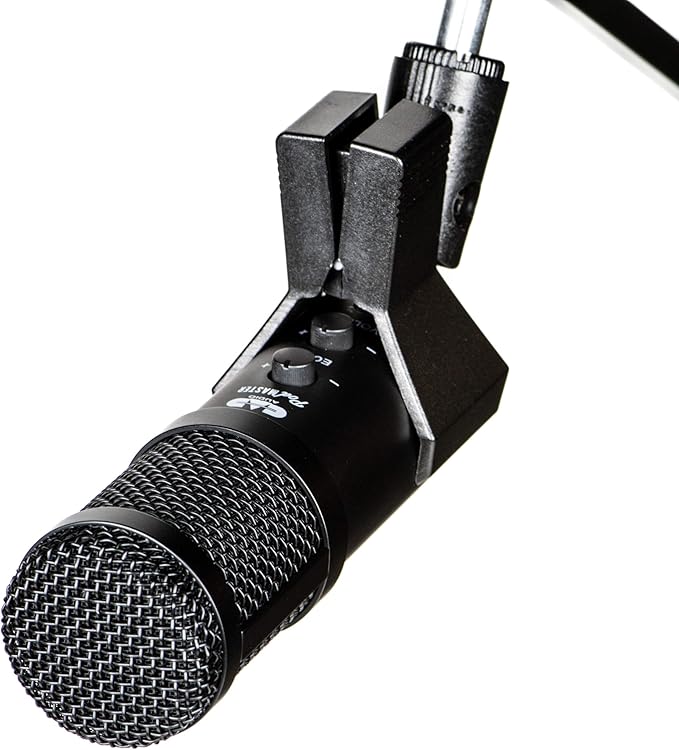 CAD PM1100 PodMaster™ D usb Professional Broadcast / Podcasting Microphone with Dynamic Capsule, supplied with Broadcast Boom Mic Stand