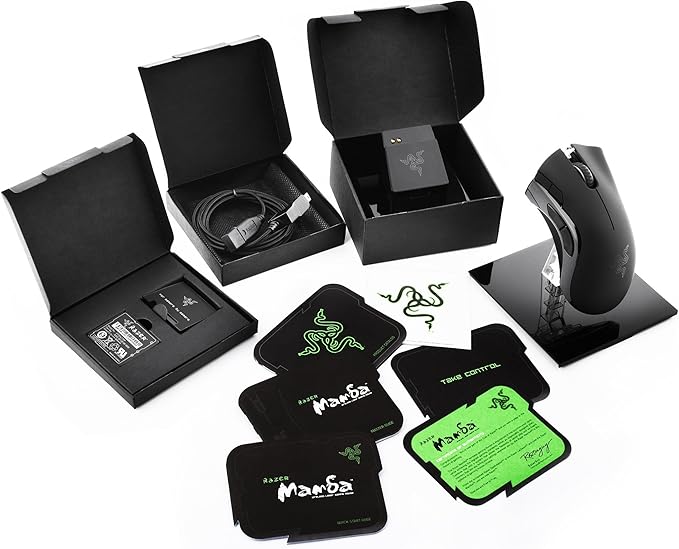 Razer Mamba Wireless Gaming Laser Mouse 5600 DPI