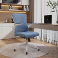 balmstar Ergonomic Office Chair Desk Chair - Mesh Computer Chair with 360° Swivel Wheels, Adjustable 90-130° Recline & Lumbar Support for Home Office, Supports up to 300lbs (01Blue)