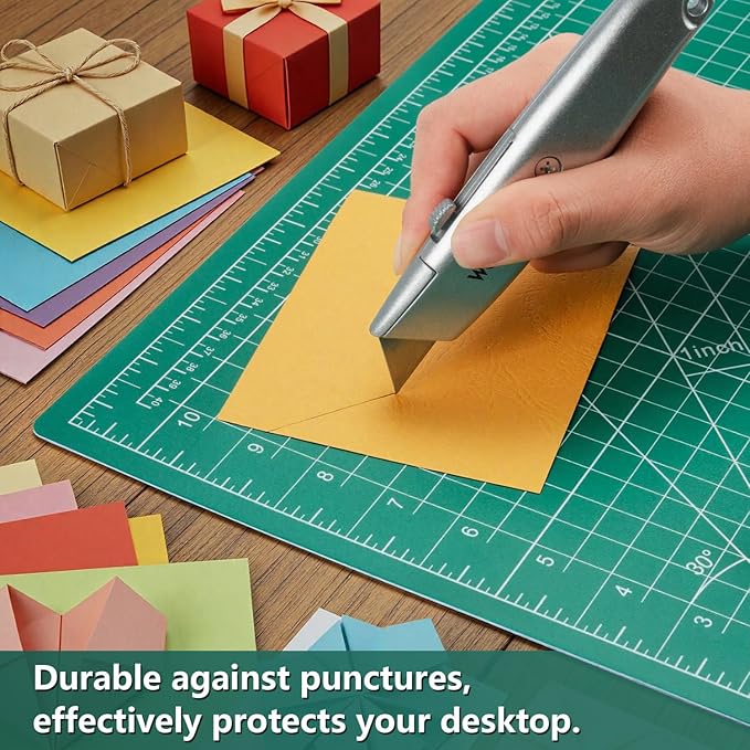 Worklion Self Healing Cutting Mat for Craft-Thickened 18inch x 12inch fabric sewing mat for quilting,rotary cutting, nonslip