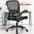 FelixKing Office Chair Ergonomic, Durable Fabric & Mesh, High-Back Desk Chair Adjustable Armrest, Lumbar Support, Breathable Mesh for Home Office, Computer Chair, Swivel Task Chair