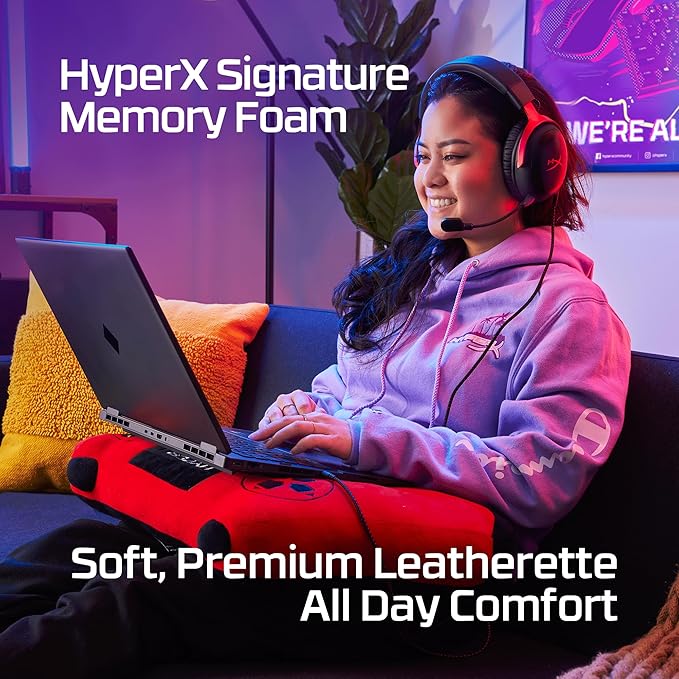 HyperX Cloud III 3.5mm Wired Gaming Headsets with Mic Noise Cancelling DTS Headphone:X Memory Foam 53mm Drivers Aluminum Frame for PC PS4 PS5 Xbox Nintendo Mac Mobile Gaming Headphones (Renewed)