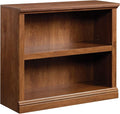 Sauder 2 Tier Book Shelf Wooden Bookcase Multipurpose Bookshelf for Home Office, Living Room, in Oiled Oak