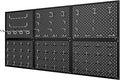 Metal Peg Board Kit with 1/4" Pegboard Accessories,Include 16.5"X13" Peg Board and Extra Thick Pegboard Accessories,Wall Organizer PegBoard Panels Tool Organizer Storage System (128)