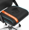 TranquilRelax Large Seat Cushion，Soft Foam Cushion for Long Sitting Hours on Office Chair, Home & Car, Non-Slip Chair Pad for Relieving Back & Sciatica & Hip & Coccyx Pain (Black)
