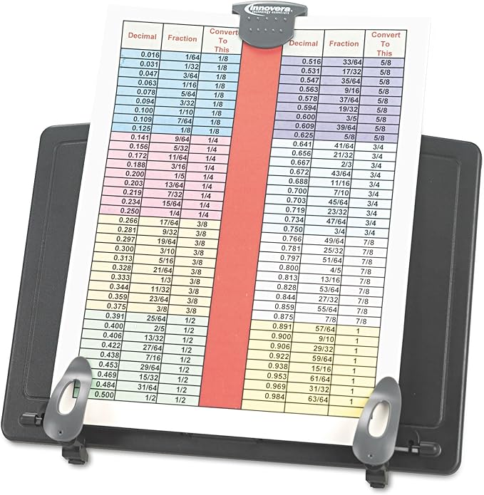 Innovera IVR59000 - Book Stand Freestanding Desktop Copyholder