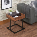 Office chair , Home Living Room Furniture Sets,Bookcase Bookshelf Accent Computer Desk, Luxury Coffee Table with Lift Top End Table Side Chairs Furniture for Home Office Living Room ( Color : End Tabl