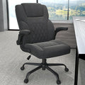 AnyGod Ergonomic Computer Desk Chairs with Flip-up Armrests, Lumbar Support, High Back, 360° Swivel and Rocking Function for Home Office