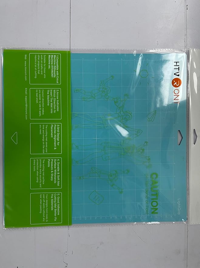 HTVRONT Cutting Mat, 3 Pcs Cutting Mat 12x12(Standard, Light, StrongGrip) Compatible with Cricut Maker 4/Maker 3/Maker/Explore 4/3/Air 2/One, Variety Adhesive Sticky Cutting Mats Accessories
