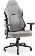 Gaming Chair - High Back Ergonomic Computer Chair with Lumbar Support, Video Game Chair-4D Adjustable Armrests,170° Reclining & 320lb Capacity,Fabric,Gray