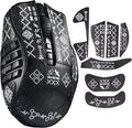 immoenuc Mouse Grip Tape Sticker for Razer Naga V2 Pro Wireless Gaming Mouse Anti Slip Skin Self-Adhesive,Pre-Cut,Sweat-Resistant (Printing Pattern)