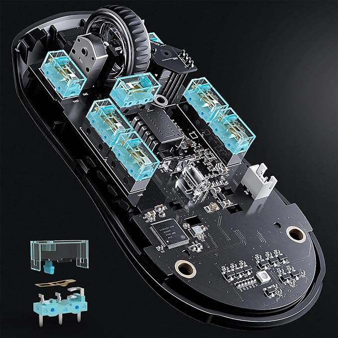 10Pcs Kailh GM8.0 Upgrade V2 Mouse Micro Switches, Mouse Switches for Gaming Mouse