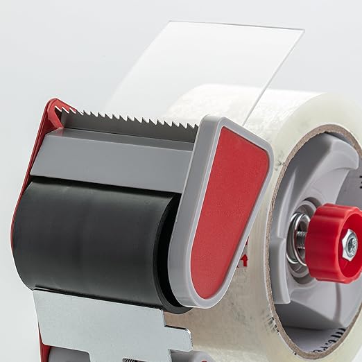 Mr. Pen- Heavy Duty Packing Tape Dispenser Gun, 2 Inch, 4 Pack with 4 Clear Tape Rolls, Handheld Tape Gun for Moving, Shipping, Sealing Boxes & Packaging