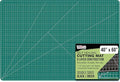 U.S. Art Supply 40" x 60" Self-Healing Cutting Mat 5-Ply - Double-Sided Green/Black Craft Mat, Non-Slip Cutting Mats for Crafts, Sewing, Quilting, Scrapbooking