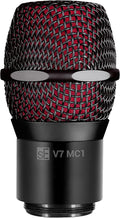SE ELECTRONICS V7 MC1 Wireless Microphone Capsule - Compatible with Shure Wireless Transmitters - Professional Dynamic Microphone for Singing, Speech & Music Studio Recording (Black)
