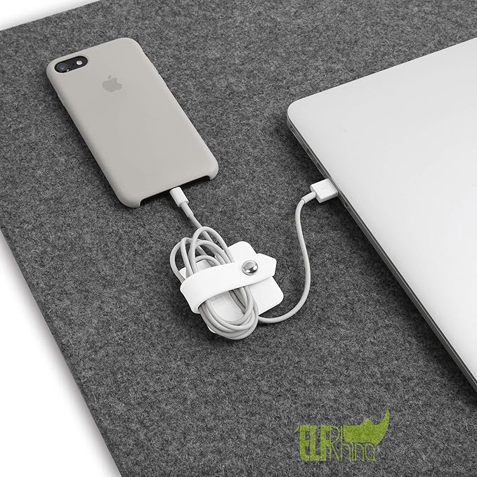 Cord Organizer Earbuds Holder Earphone Wrap Earphones Organizer Headset Headphone Earphone Wrap Winder Cord Manager Cable Winder Set of 2