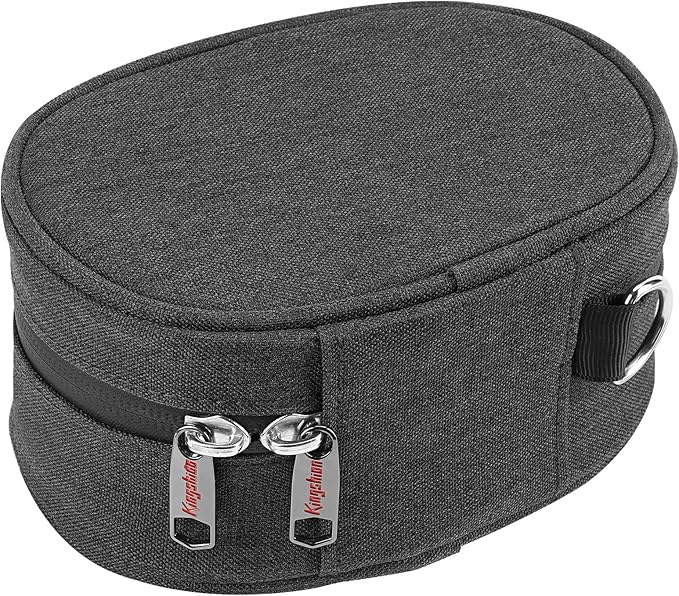 Gaming Mouse Travel Case for Logitech G502/G402/G602 & Razer DeathAdder Chroma/Naga/Mamba - Shockproof Portable Storage Bag with Accessory Pocket, Durable Zipper, Fits Wireless Mice & Cables