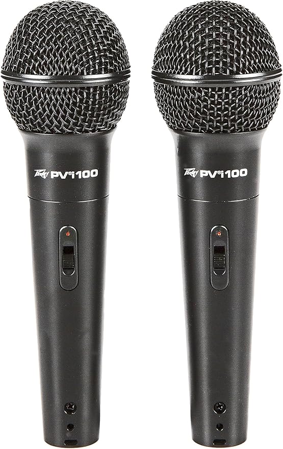 Peavey Pvi 100 - 2-Pack Dynamic Cardiod Microphones