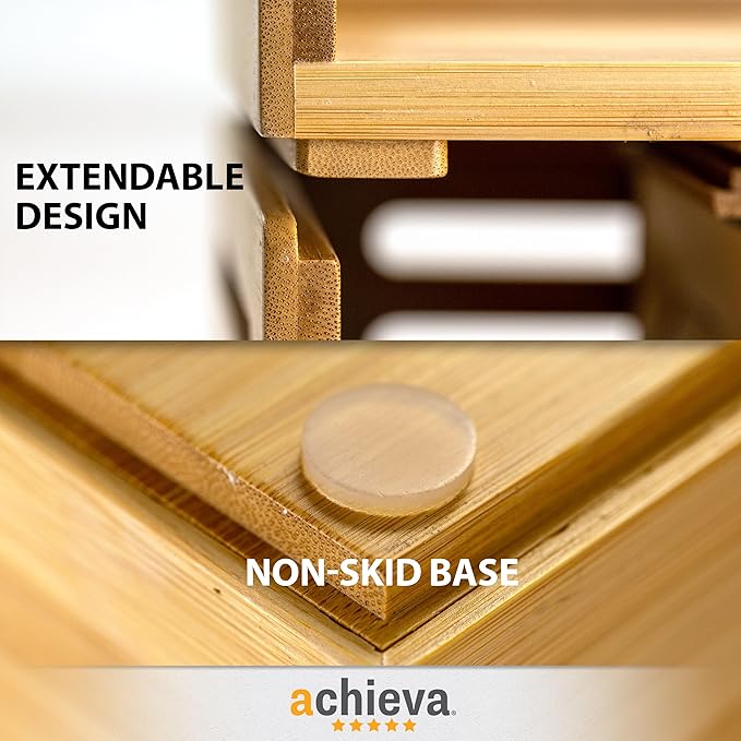 Achieva Bamboo Organizer with Drawer (71005)