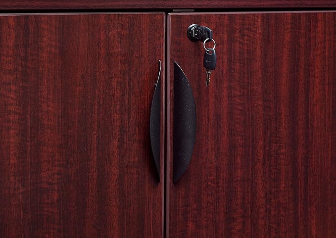 Regency Legacy Stand Up Back to Back Storage Cabinet/Desk- Mahogany