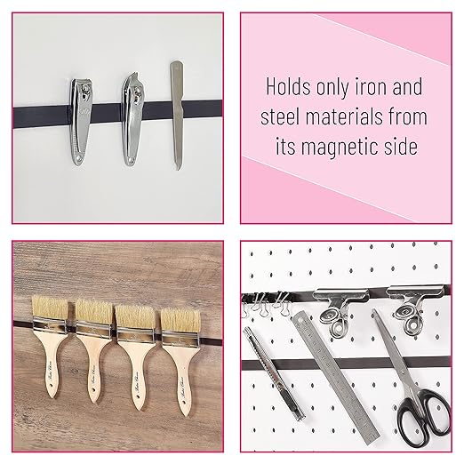 Mr. Pen- Flexible Magnetic Tape, 1/2 Inch x 10 Feet, Magnetic Strip, Magnets with Adhesive Backing, Magnetic Strips with Adhesive Backing, Magnet Tape, Magnetic Tape Roll, Adhesive Magnetic Strips.