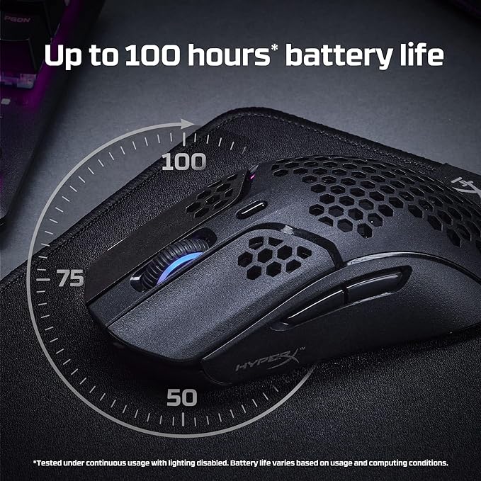 HyperX Cloud Stinger 2 Wireless Gaming Headset and Pulsefire Haste Wireless Gaming Mouse Bundle