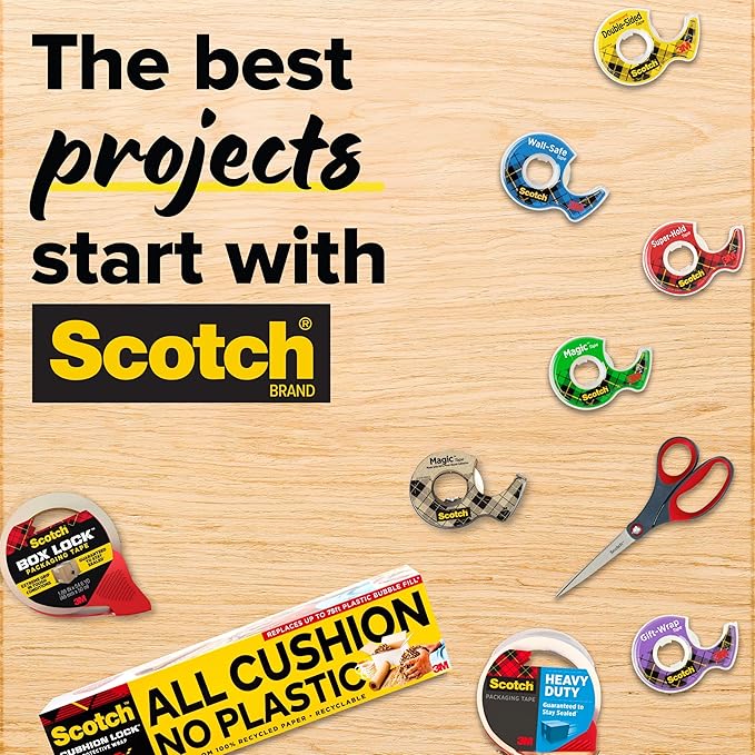 Scotch Desktop Tape Dispenser,Black Two-Tone,1 Dispenser/Pack (C60-BK),(Pack of 12)