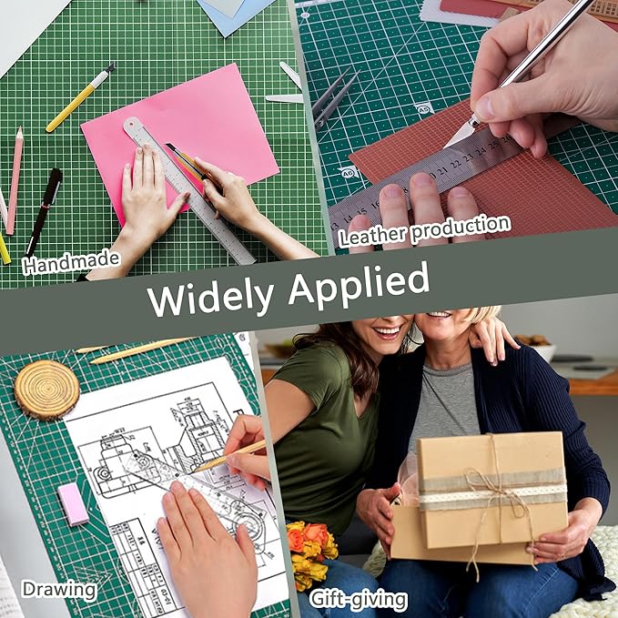 Cutting Mats Double Sided 5 Layers Craft Cutting Mat Rotary Cutting Sewing Mat Multi-sized Tabletop Cutting Board for Sewing Hobby Crafts Scrapbooking Fabric Project DIY Artwork