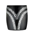 Zahari Home Sinatra Waste Basket Decorative Beautiful Designs Bathroom Bedroom Living Room Decor, Black