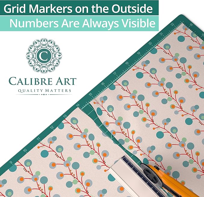 Self Healing Rotary Cutting Mat, Full 24x36, Best for Quilting Sewing | Warp-Proof & Odorless (Not From China)