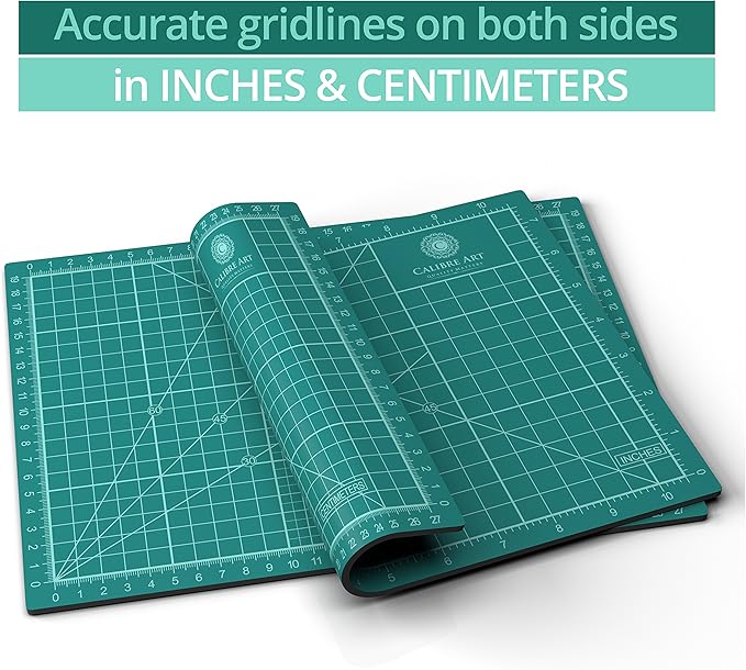 Self Healing Rotary Cutting Mat, Full 24x36, Best for Quilting Sewing | Warp-Proof & Odorless (Not From China)