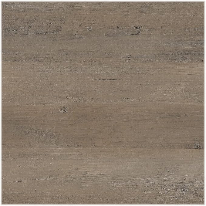 Bush Home Salinas 60W Hutch for L Shaped Desk in Driftwood Gray